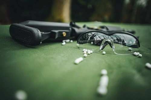 Airsoftová střelnice Nevrlý Pandy na akci